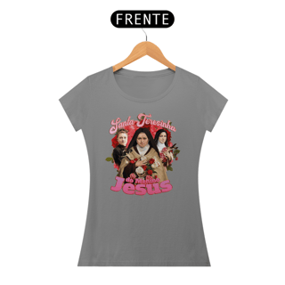 Nome do produto Camiseta Santa Teresinha Bootleg - Feminina