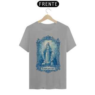Nome do produto Camiseta Nossa Senhora de Fátima - Azulejo Português