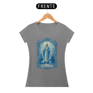 Nome do produto Camiseta Nossa Senhora de Fátima - Azulejo Português - f