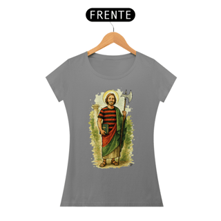 Nome do produto Camiseta São Judas Tadeu - Rubronegro - f