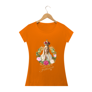Nome do produto Camiseta Nossa Senhora de Fátima - Feminina