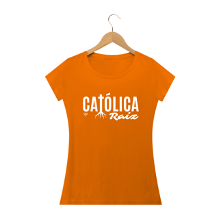Nome do produto Camiseta Católica Raiz - Feminina