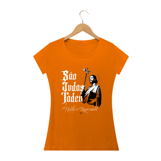 Nome do produto Camiseta São Judas Tadeu - Nada é Impossível - Feminina