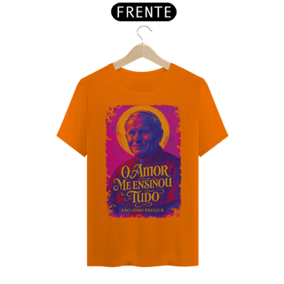 Nome do produto Camiseta São João Paulo II - O Amor me ensinou tudo