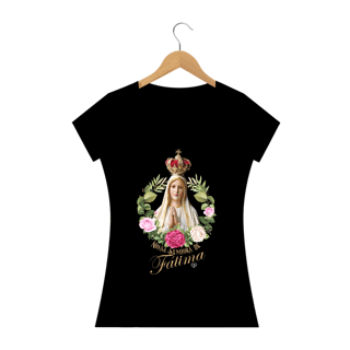 Nome do produto Camiseta Nossa Senhora de Fátima - Feminina