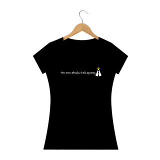 Nome do produto Camiseta Dai-nos a bênção - Nossa Senhora Aparecida - feminina