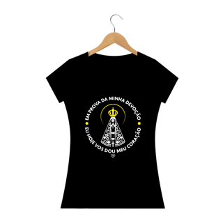 Nome do produto Camiseta Nossa Senhora Aparecida - Consagração a Nossa Senhora - Feminina