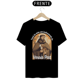 Nome do produto Camiseta São Francisco de Assis - Vossa Paz