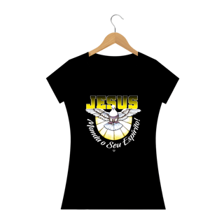 Nome do produto Camiseta Jesus, Manda o seu Espírito! - Feminina