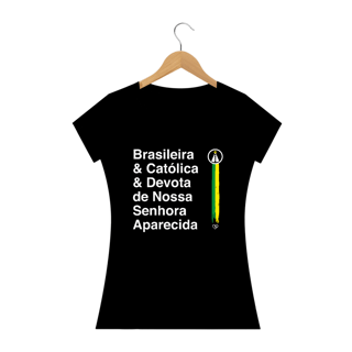 Nome do produto Camiseta Brasileira Devota - Feminina