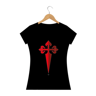 Nome do produto Camiseta Cruz de Santiago - Feminina