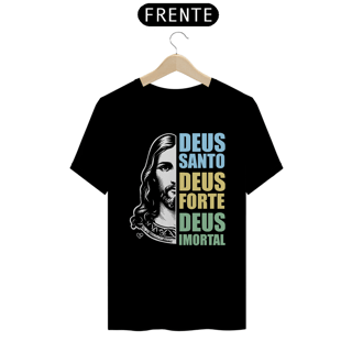 Nome do produto Camiseta Deus Santo