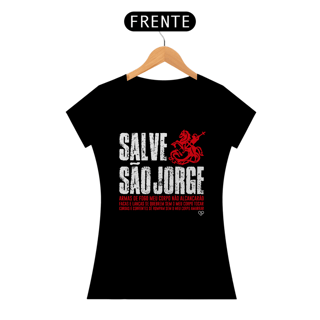 Nome do produto Camiseta São Jorge Proteção - Feminina