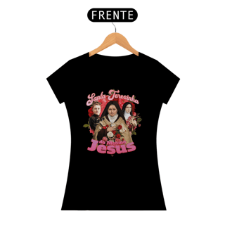 Nome do produto Camiseta Santa Teresinha Bootleg - Feminina