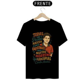 Nome do produto Camiseta Carlo Acutis - Fotocópias