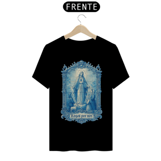 Nome do produto Camiseta Nossa Senhora de Fátima - Azulejo Português