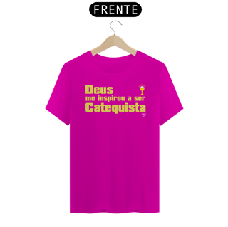 Nome do produto Camiseta Deus me Inspirou a ser Catequista