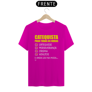 Nome do produto Camiseta Catequista para todas as horas
