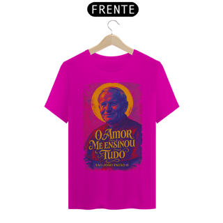 Nome do produto Camiseta São João Paulo II - O Amor me ensinou tudo