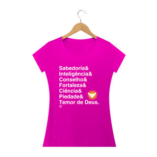 Nome do produto Camiseta Dons do Espírito Santo - Feminina