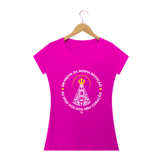 Nome do produto Camiseta Nossa Senhora Aparecida - Consagração a Nossa Senhora - Feminina