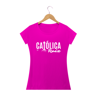 Nome do produto Camiseta Católica Raiz - Feminina