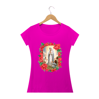 Nome do produto Camiseta Aparição de Nossa Senhora - Feminina