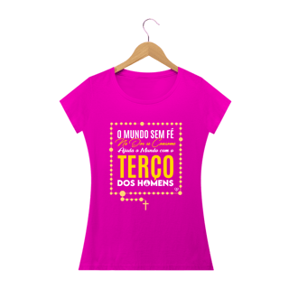 Nome do produto Camiseta Terço dos Homens - Feminina