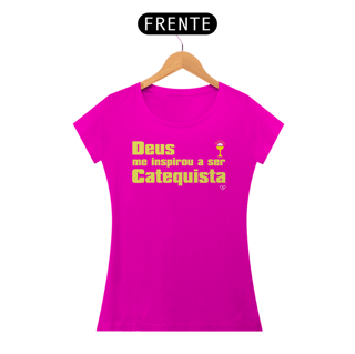 Nome do produto Camiseta Deus me inspirou a ser Catequista