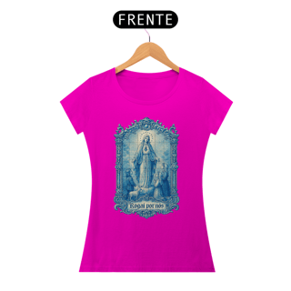 Nome do produto Camiseta Nossa Senhora de Fátima - Azulejo Português - f
