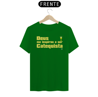 Nome do produto Camiseta Deus me Inspirou a ser Catequista