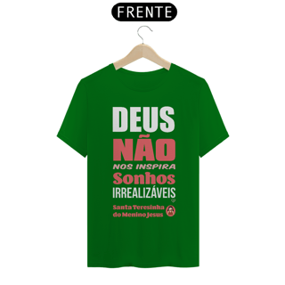Nome do produto Camiseta Santa Teresinha - Sonhos