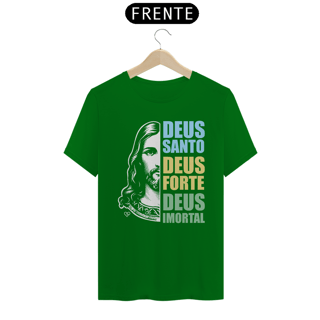 Nome do produto Camiseta Deus Santo