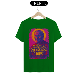 Nome do produto Camiseta São João Paulo II - O Amor me ensinou tudo