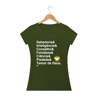 Nome do produto Camiseta Dons do Espírito Santo - Feminina