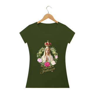 Nome do produto Camiseta Nossa Senhora de Fátima - Feminina