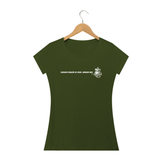 Nome do produto Camiseta Sagrado Coração de Jesus - Feminina