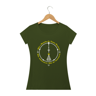 Nome do produto Camiseta Mãe e Rainha do Santo Rosário
