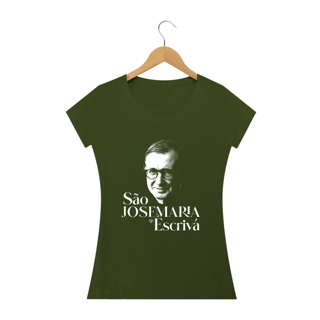 Nome do produto Camiseta São Josemaria Escrivá Feminina