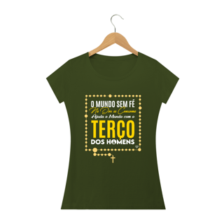 Nome do produto Camiseta Terço dos Homens - Feminina