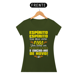 Nome do produto Camiseta Espírito Espírito Feminina