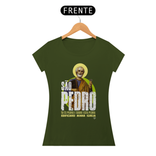 Nome do produto Camiseta São Pedro Apóstolo - Feminina