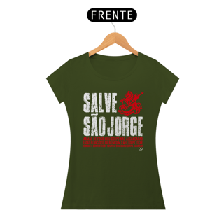Nome do produto Camiseta São Jorge Proteção - Feminina
