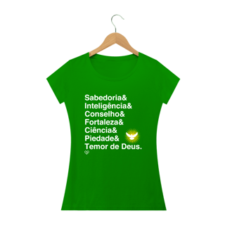 Nome do produto Camiseta Dons do Espírito Santo - Feminina