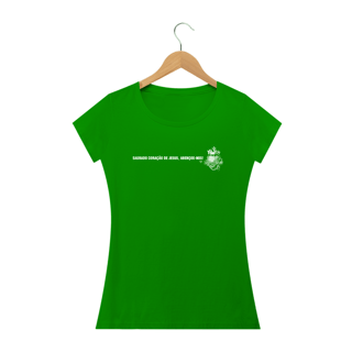 Nome do produto Camiseta Sagrado Coração de Jesus - Feminina