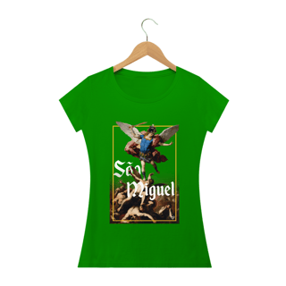 Nome do produto Camiseta São Miguel - Feminina