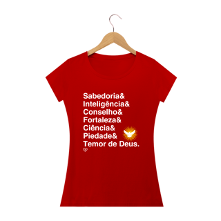 Nome do produto Camiseta Dons do Espírito Santo - Feminina