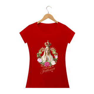 Nome do produto Camiseta Nossa Senhora de Fátima - Feminina