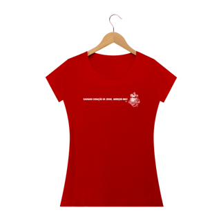 Nome do produto Camiseta Sagrado Coração de Jesus - Feminina