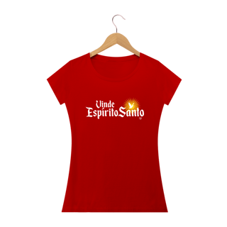 Nome do produto Camiseta Vinde Espírito Santo - Feminina